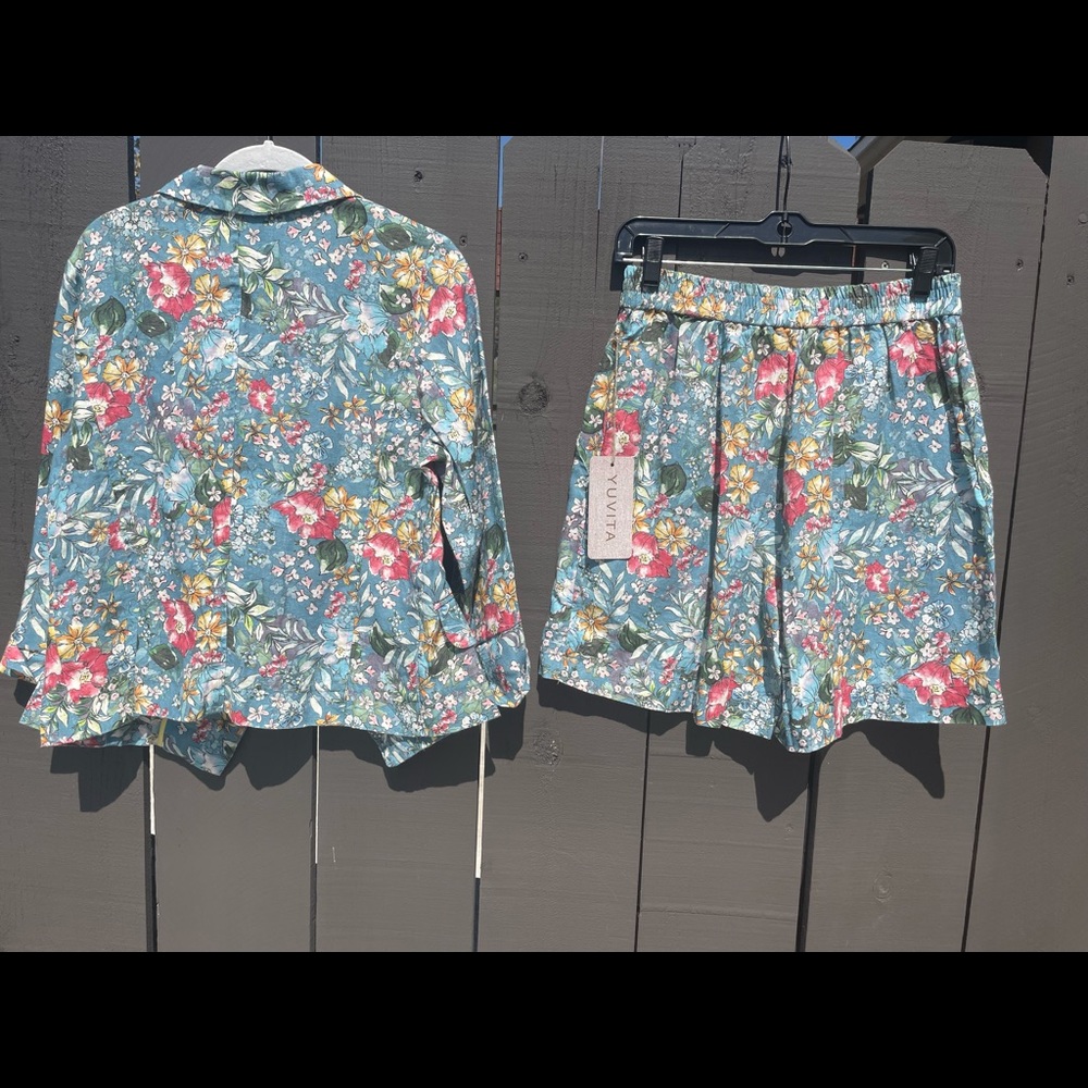 100% Linen Brand New Linen Shorts Size M